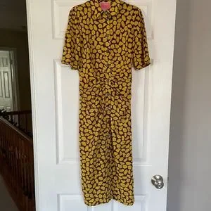 kate spade Dresses Kate Spade Sunny Bloom Ruched Shirtdress